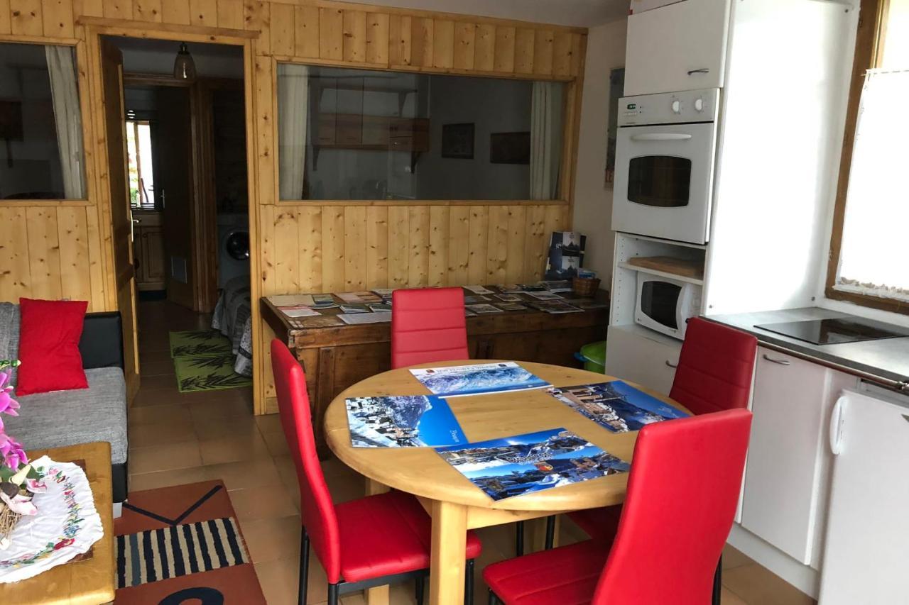 شقة Villar-Saint-Pancrace  في Chez Madeleine - Large T1 Mountain View المظهر الخارجي الصورة