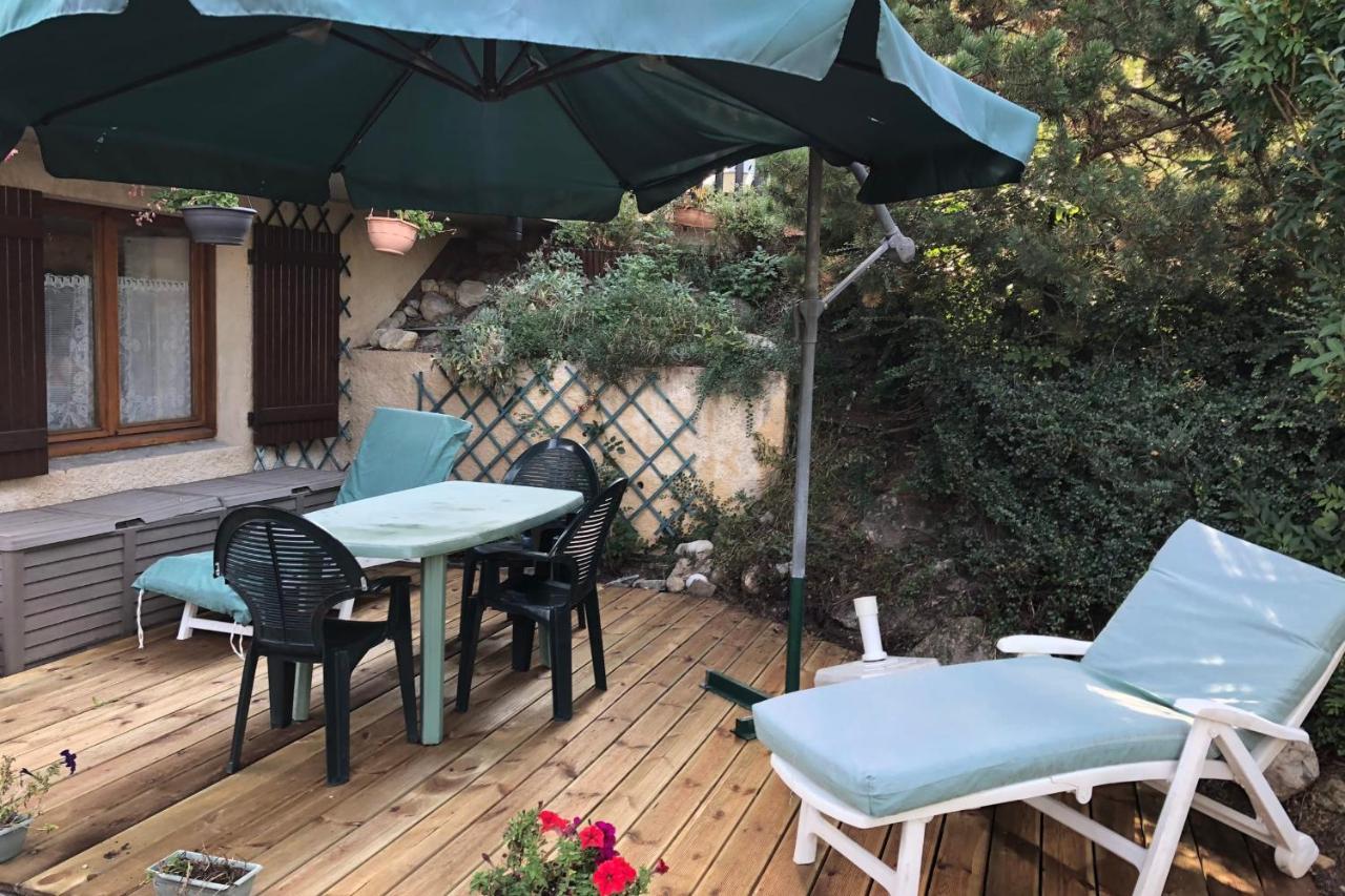 شقة Villar-Saint-Pancrace  في Chez Madeleine - Large T1 Mountain View المظهر الخارجي الصورة